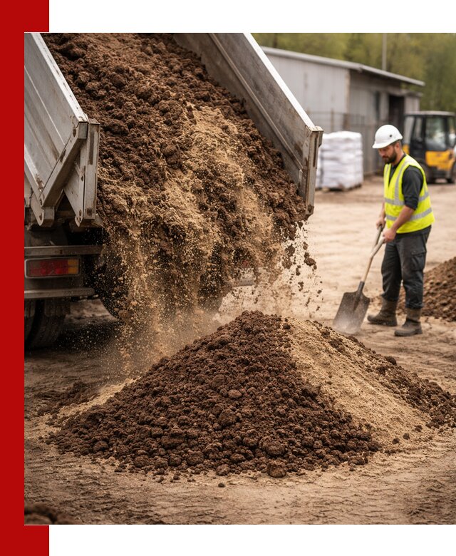 Доставка торфо-песчаной смеси в Видном для строительства и озеленения