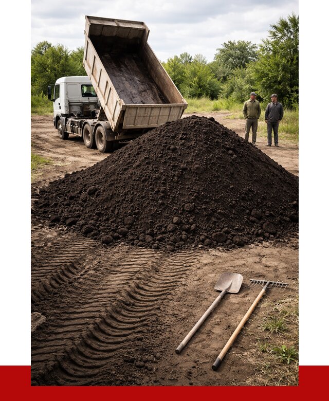 Купить чернозем навалом в Видном от 1242 р. за куб | ПРОНЕРУДВдн