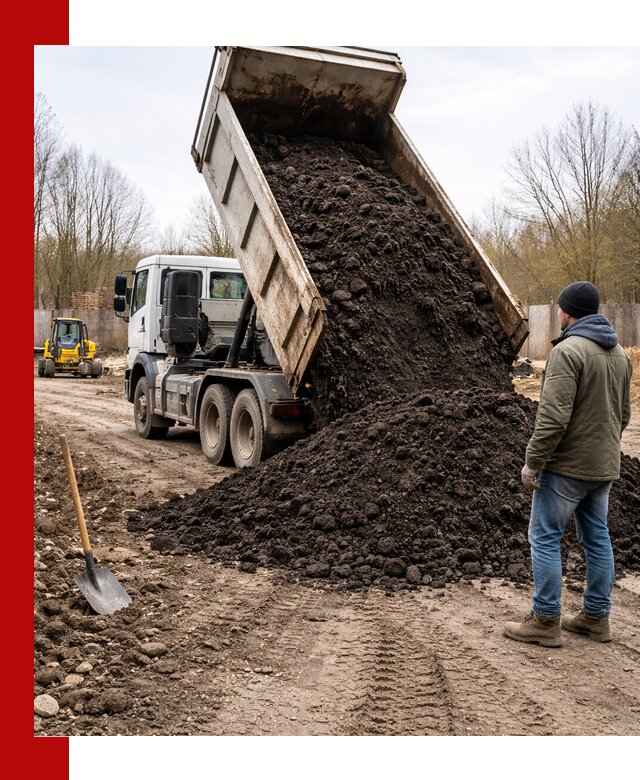 Доставка чернозема навалом в Видном быстро и выгодно