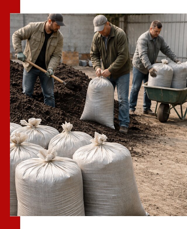 Купить чернозем в мешках с доставкой в Видном