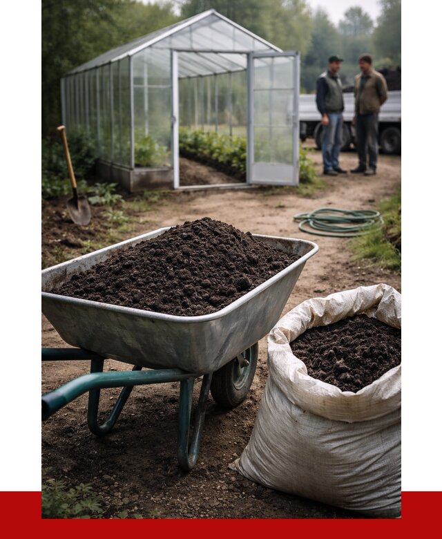 Чернозем для теплицы в Видном с доставкой от 1553 р. | ПРОНЕРУДВдн