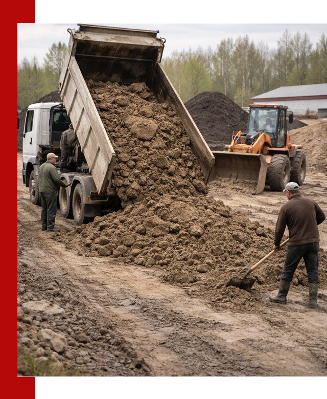 Доставка глин и суглинков в Видном оптом и вкрай