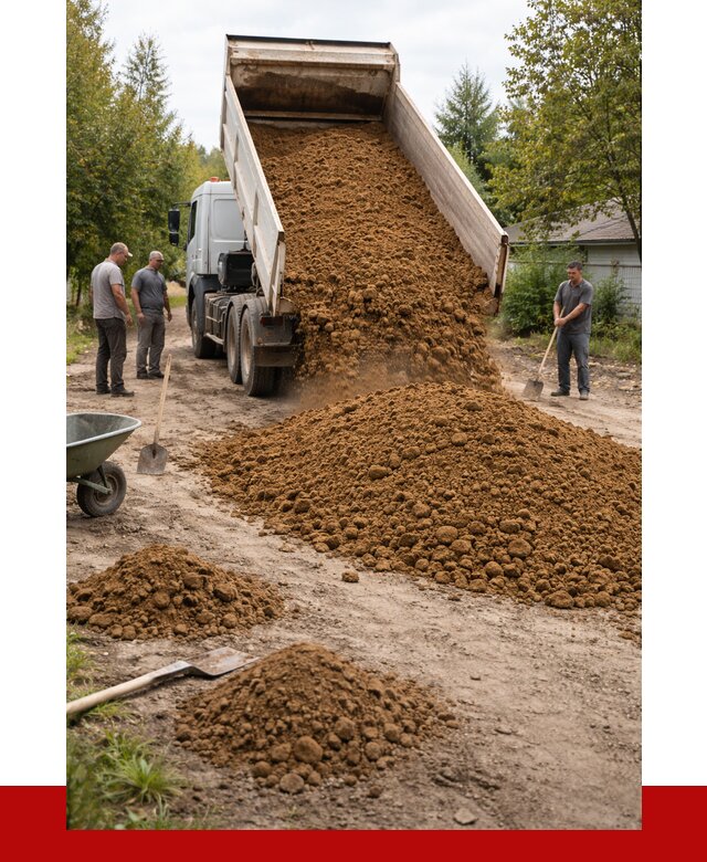 Купить суглинок с доставкой в Видном от 2588 р. за куб | ПРОНЕРУДВдн