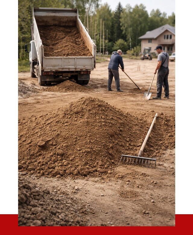 Суглинок для планировки в Видном с доставкой от 4347 р. | ПРОНЕРУДВдн