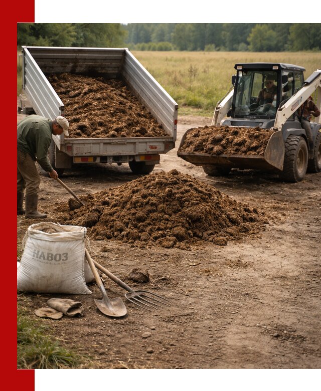 Доставка конского навоза в Видном с разгрузкой и доставкой на объект