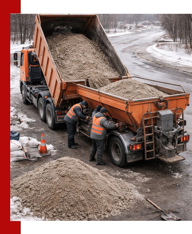 Поставка и вывоз пескосоля в Видном оптом и в розницу