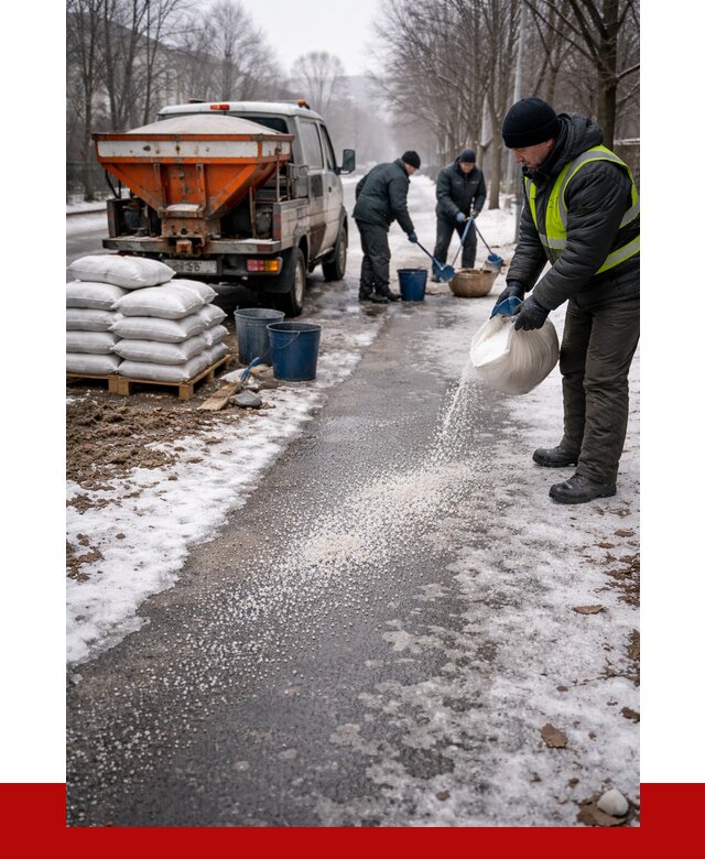 Реагент против гололеда в Видном с доставкой от 4658 р. | ПРОНЕРУДВдн