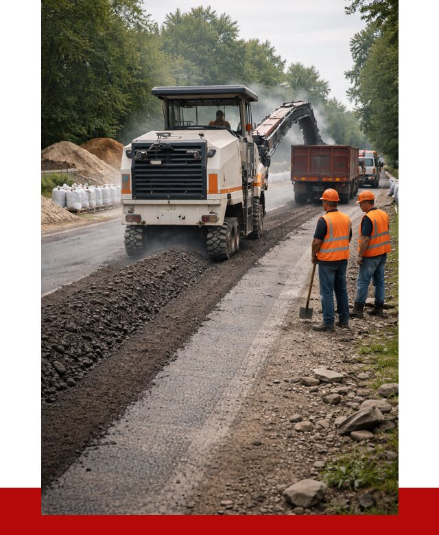 Фрезерованный асфальт в Видном от 2277 р./куб. | ПРОНЕРУДВдн