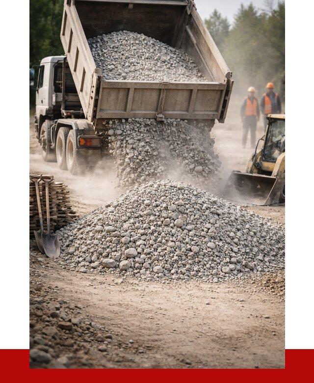 Купить дробленый бетон в Видном от 1760 р./куб | ПРОНЕРУДВдн