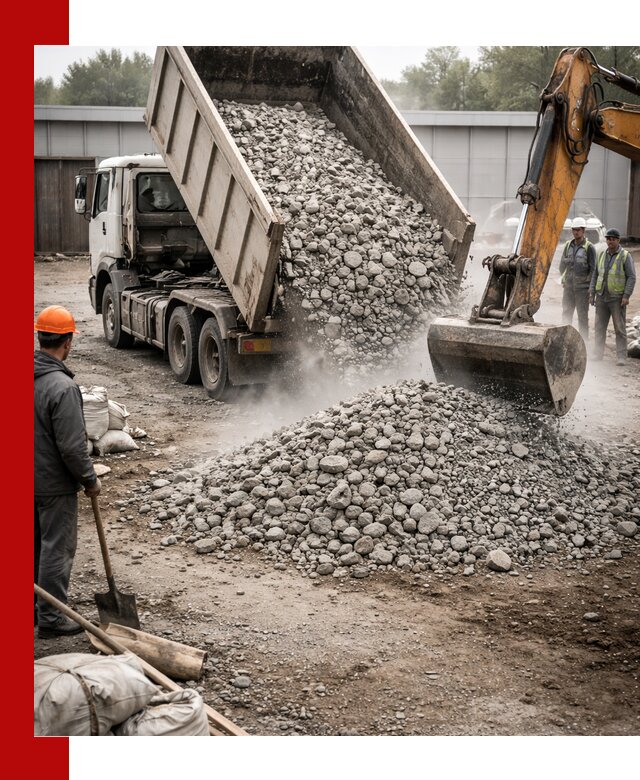 Доставка дробленого бетона в Видном оптом и в розницу