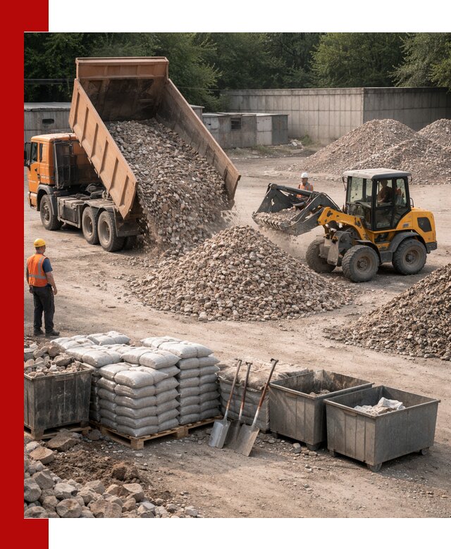 Вторичные материалы для отсыпки в Видном — поставка и доставка