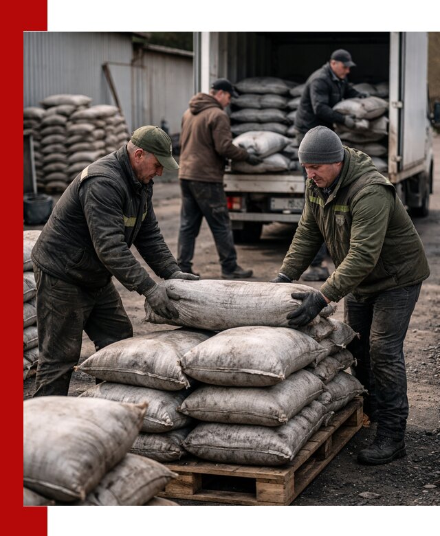 Доставка угля в мешках по выгодным ценам в Видном
