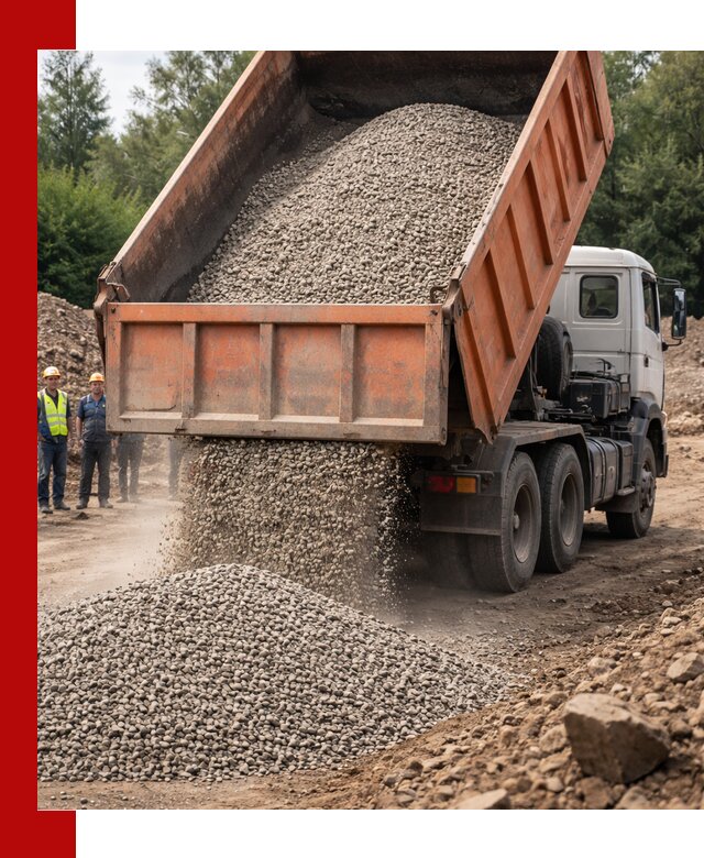 Доставка сыпучих материалов самосвалом в Видном быстро и надежно