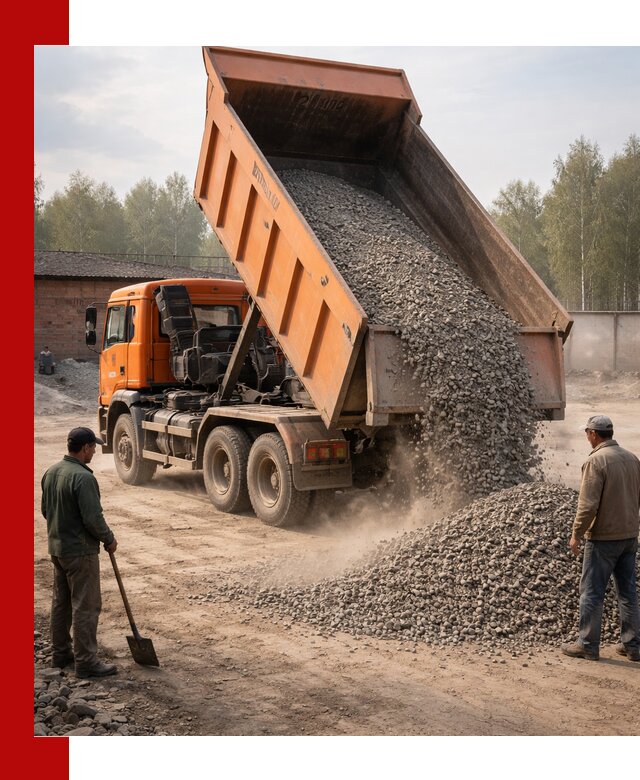 Доставка самосвалом 20 м3 в Видном быстро и надежно