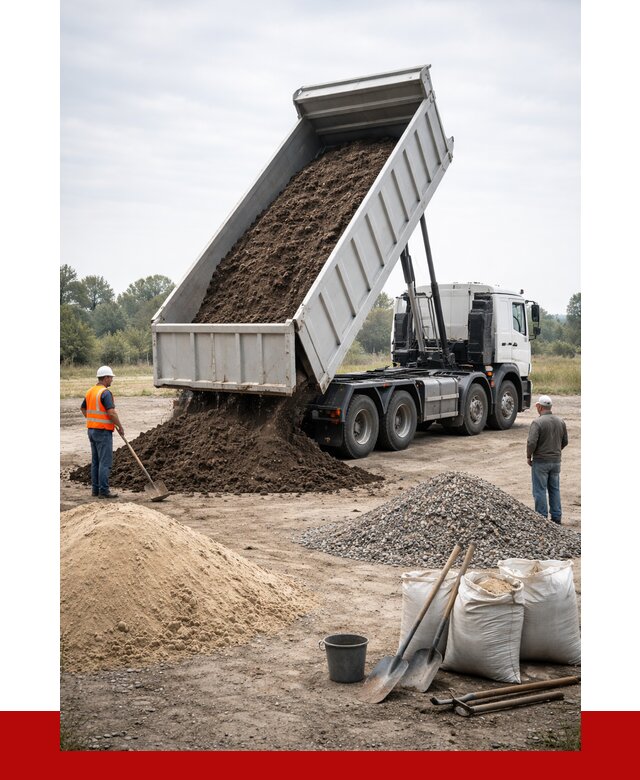 Доставка самосвалом 30 кубов в Видном от 8798 р. | ПРОНЕРУДВдн