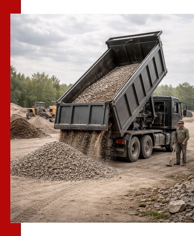 Доставка самосвалом 30 м3 по выгодным ценам в Видном