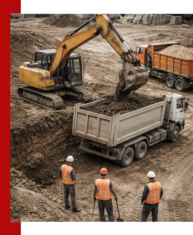 Разработка грунта для строительства и благоустройства в Видном