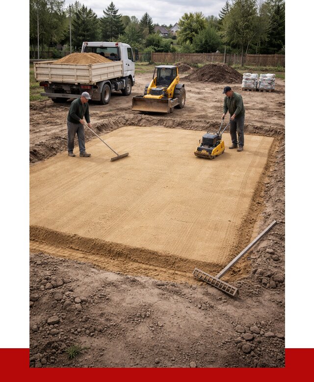 Устройство песчаной подушки в Видном от 4658 р. ПРОНЕРУДВдн